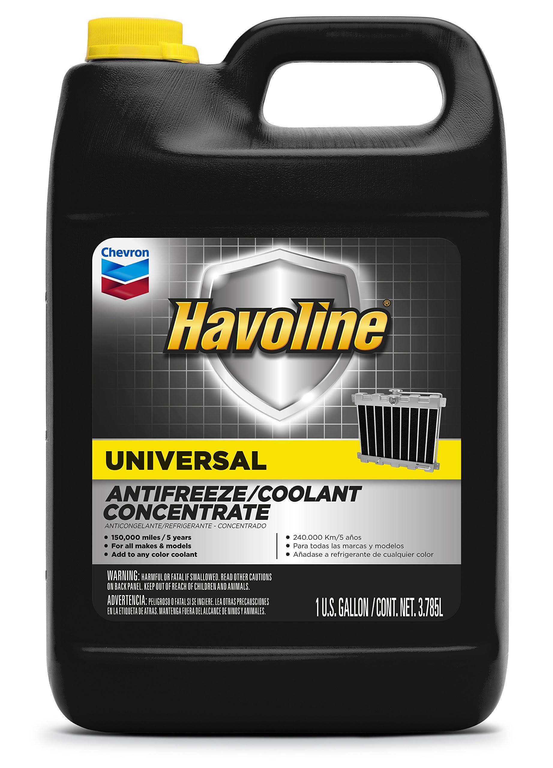 Chevron Havoline Universal Anti-freeze Coolant Concentrate - 3.785l
