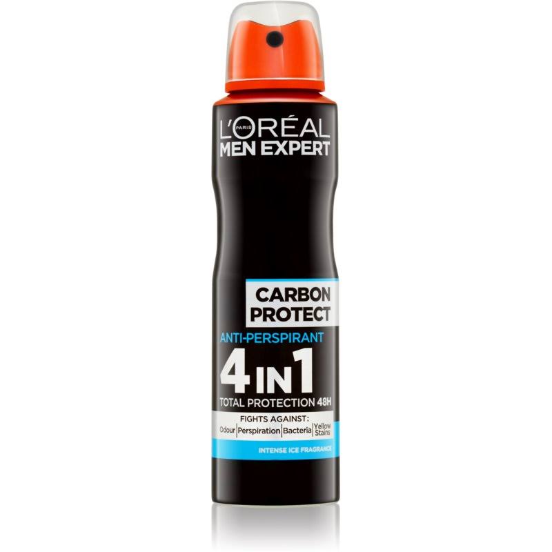 L'Oreal Paris Men Expert Deodorant Spray - Carbon Protect, 150ml
