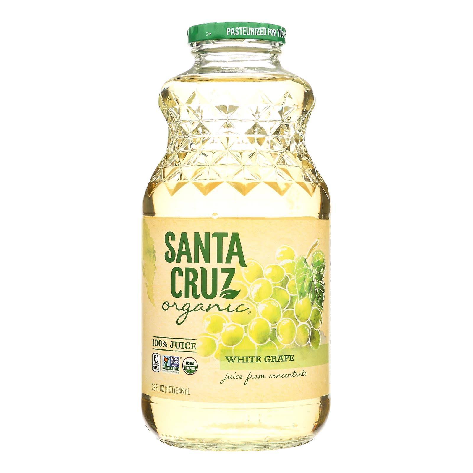 Santa Cruz Organic Juice - White Grape, 32oz