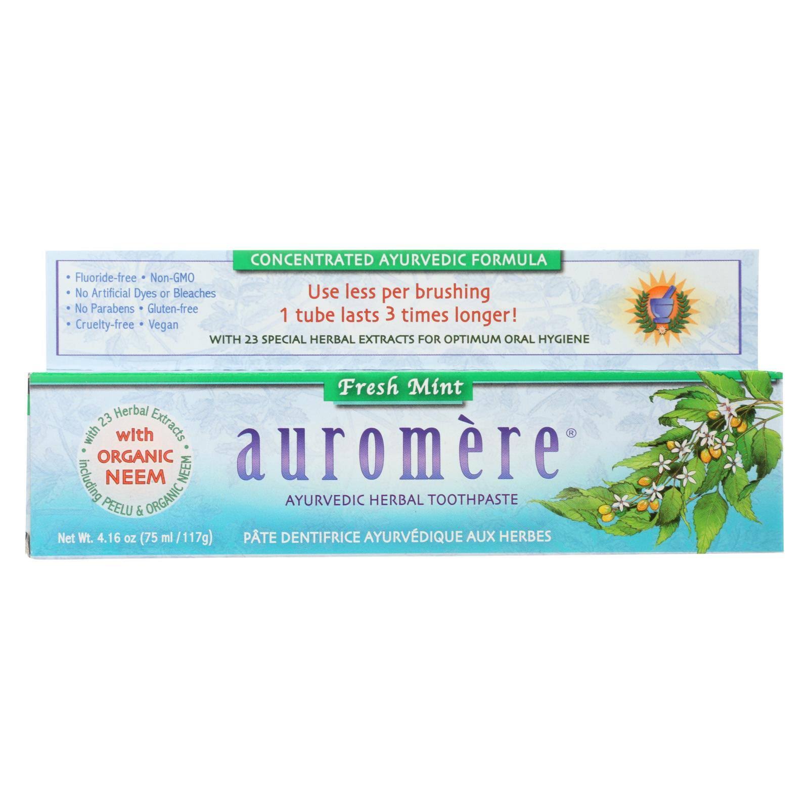 Auromere Herbal Toothpaste - Original Licorice, 120ml