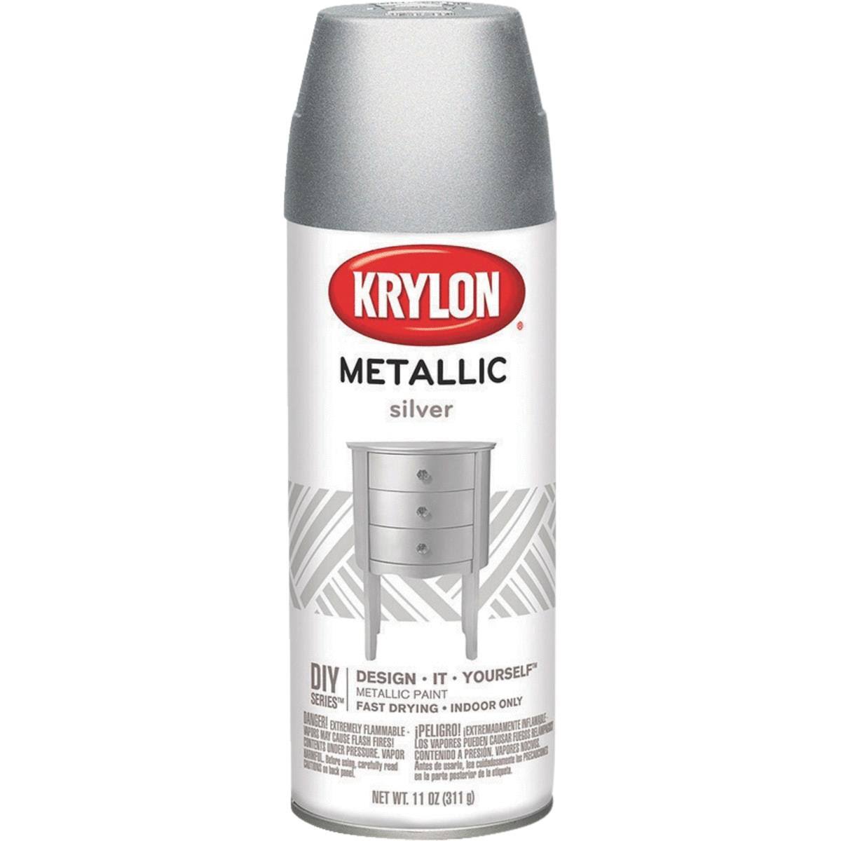 Krylon Metallic Spray Paint - Silver