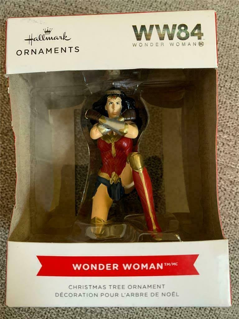 New Hallmark 2021 WW84 Wonder Woman Christmas Ornament
