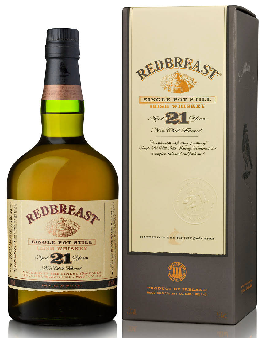 Redbreast 21 Year Old Irish Whiskey - 750ml