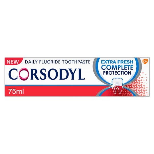 Corsodyl Complete Protection Extra Fresh Toothpaste 75ml