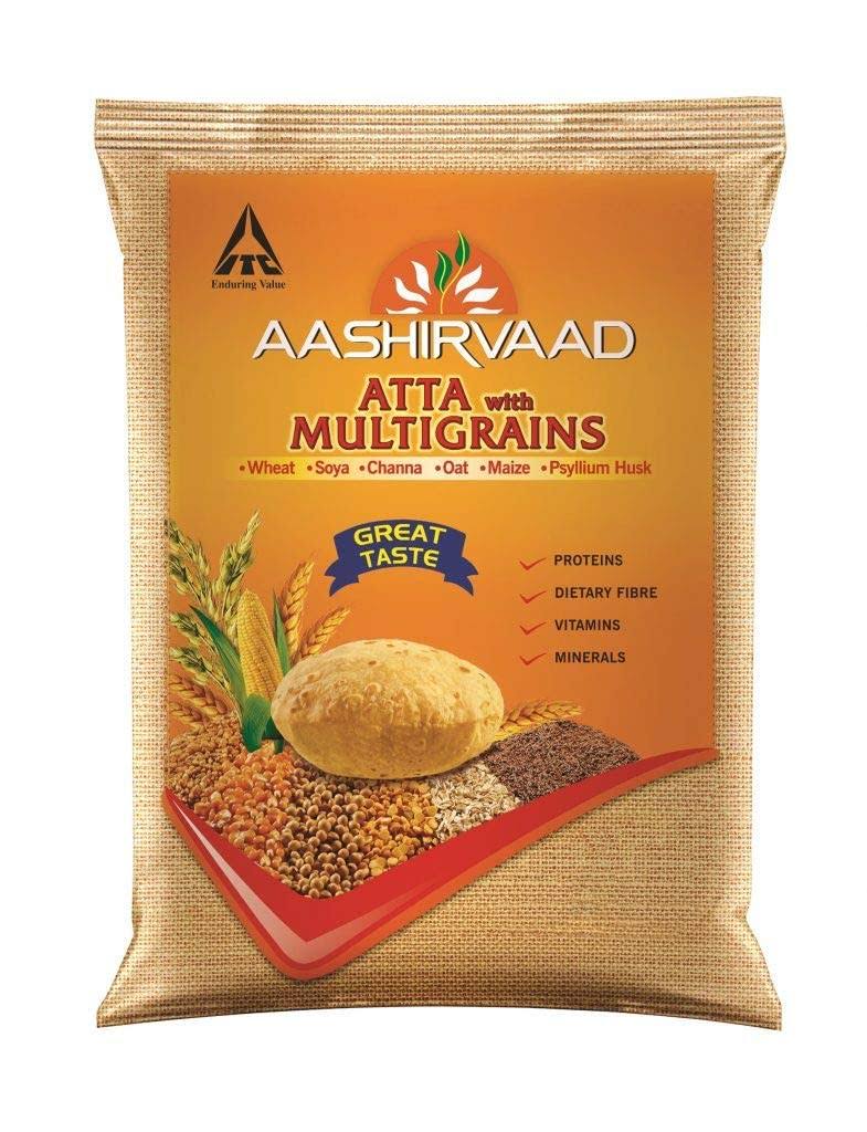 Aashirvaad Multigrains Atta - 20 lb