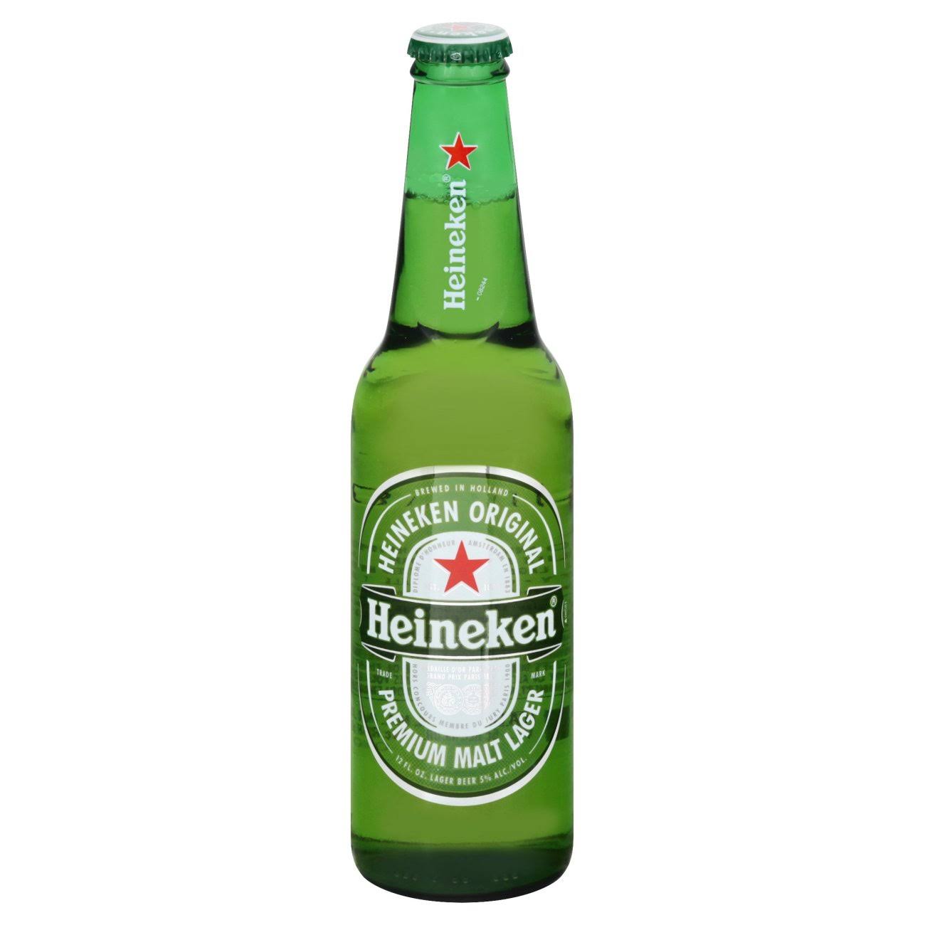 Heineken Beer, Premium Malt Lager - 12 fl oz