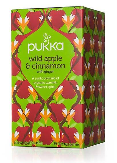 Pukka Wild Apple & Cinnamon Tea - 20 Sachets