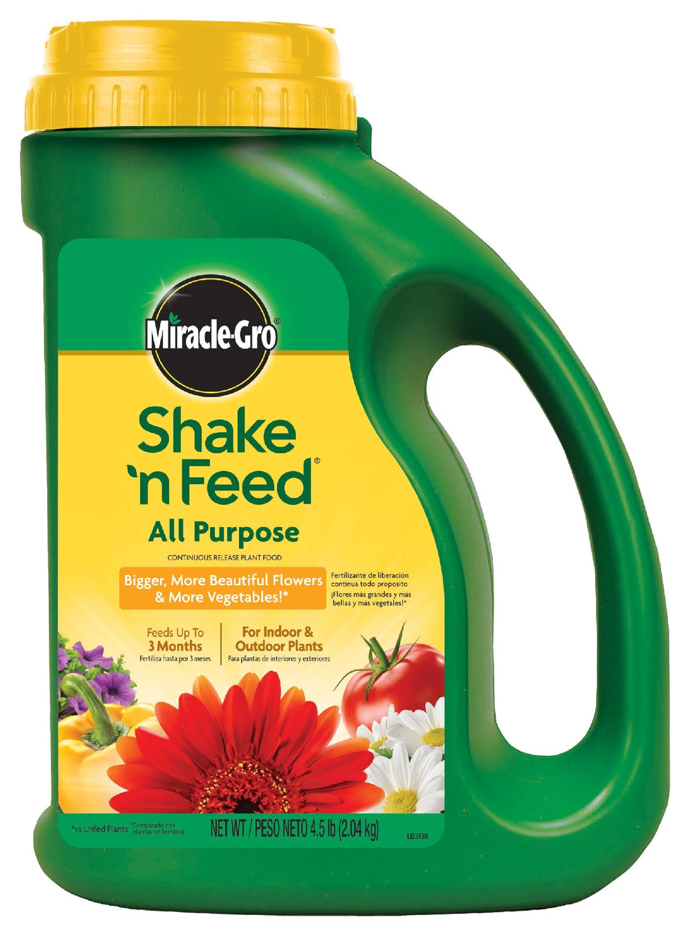 Miracle-Gro Shake N' Feed All-Purpose Dry Plant Food