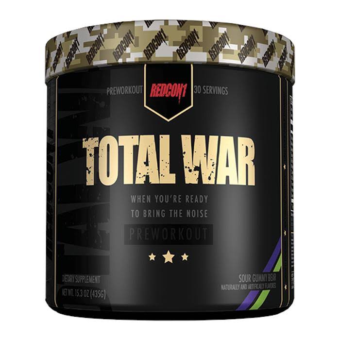 Redcon1 Total War V2 Pre Workout Dietary Supplement - 435g