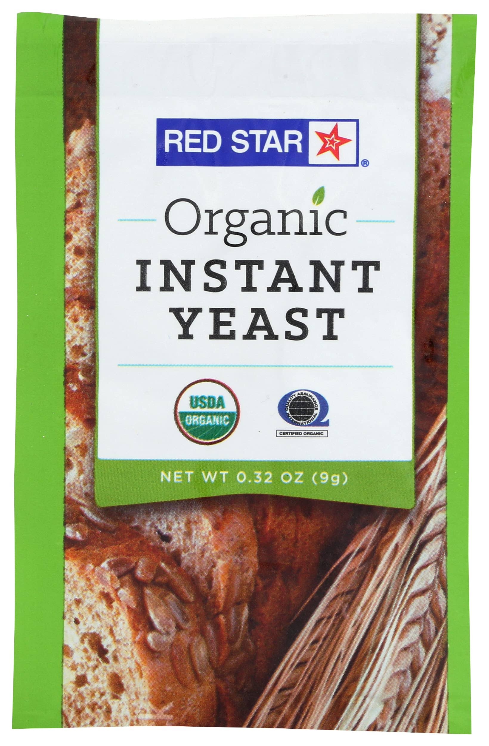 Red Star Instant Yeast, Organic - 0.32 oz
