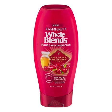 Garnier Whole Blends Color Care Conditioner - Argan Oil and Cranberry Extracts, 12.5oz