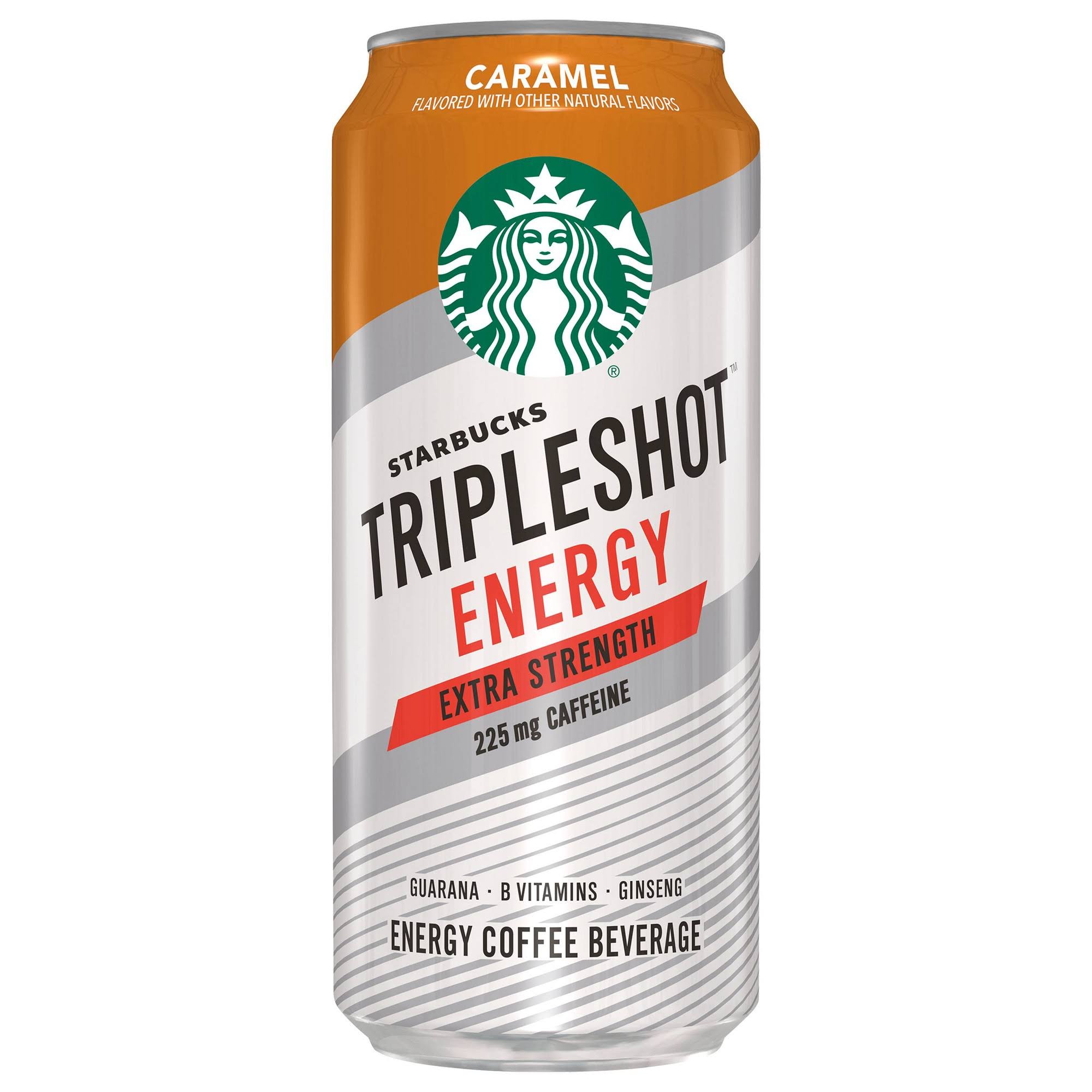Starbucks Tripleshot Energy Extra Strength Energy Coffee Beverage - Caramel, 15oz
