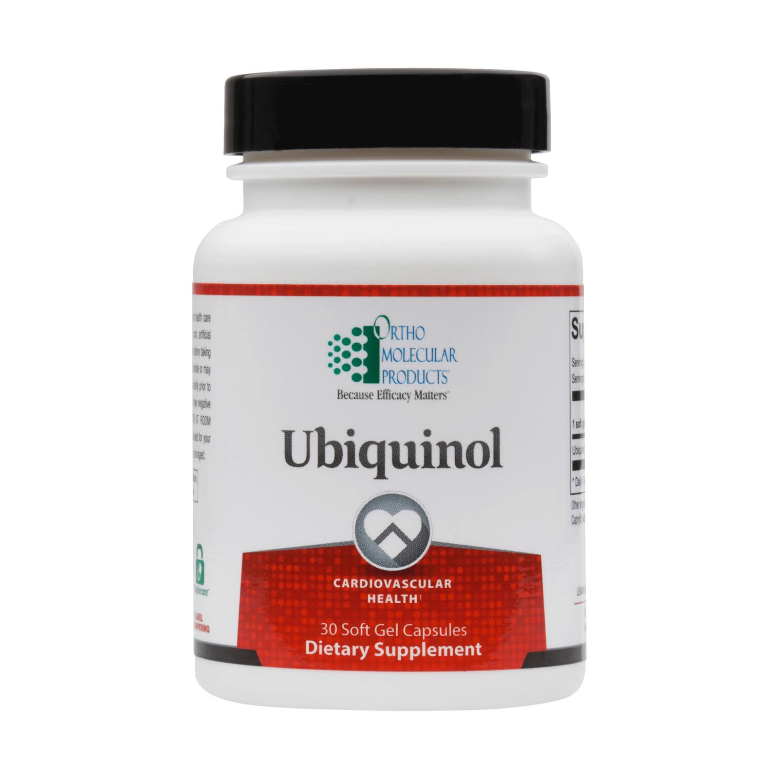 Ortho Molecular Products Ubiquinol Dietary Supplement - 30ct