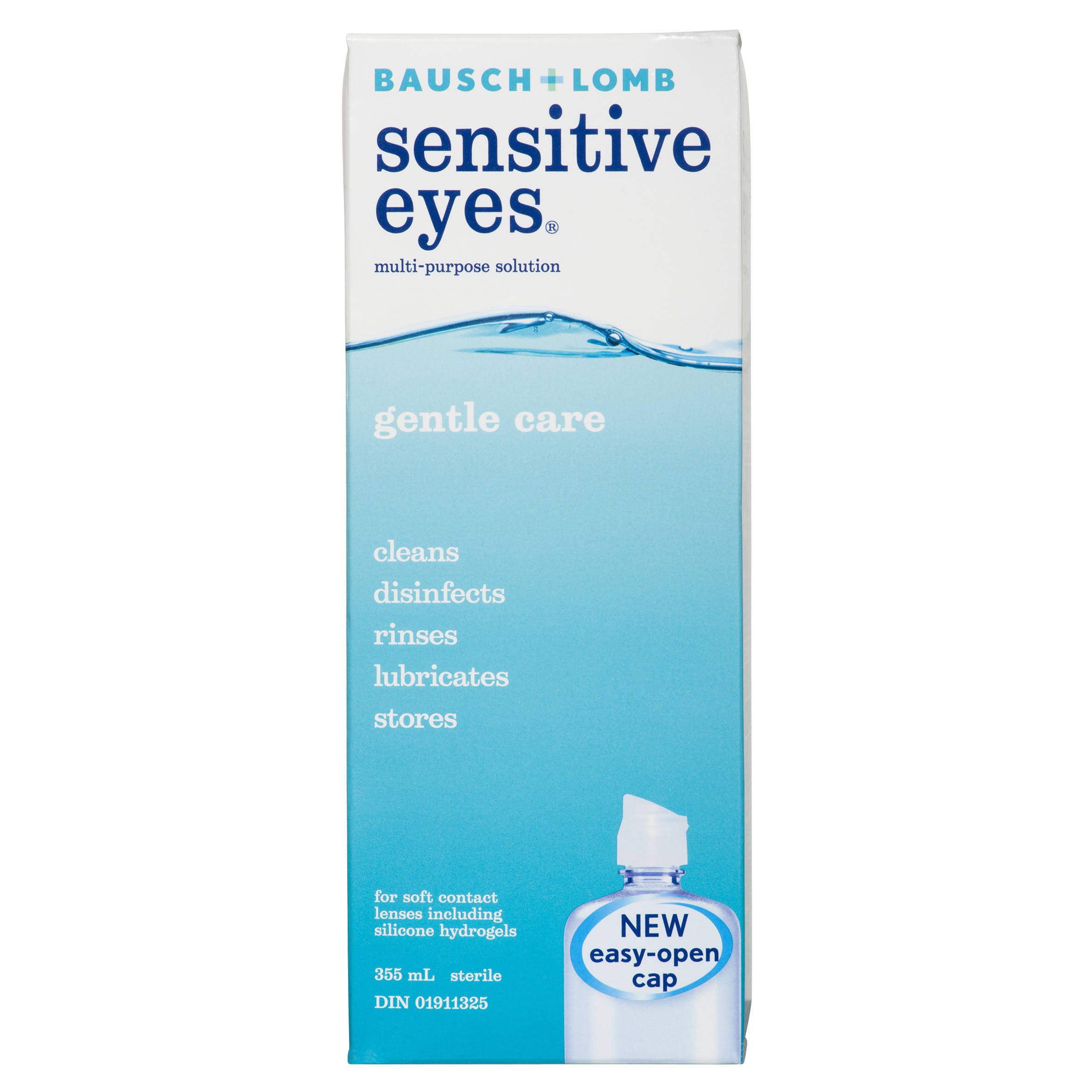 Bausch and Lomb Sensitive Eyes Multi Purpose Solution - 355ml