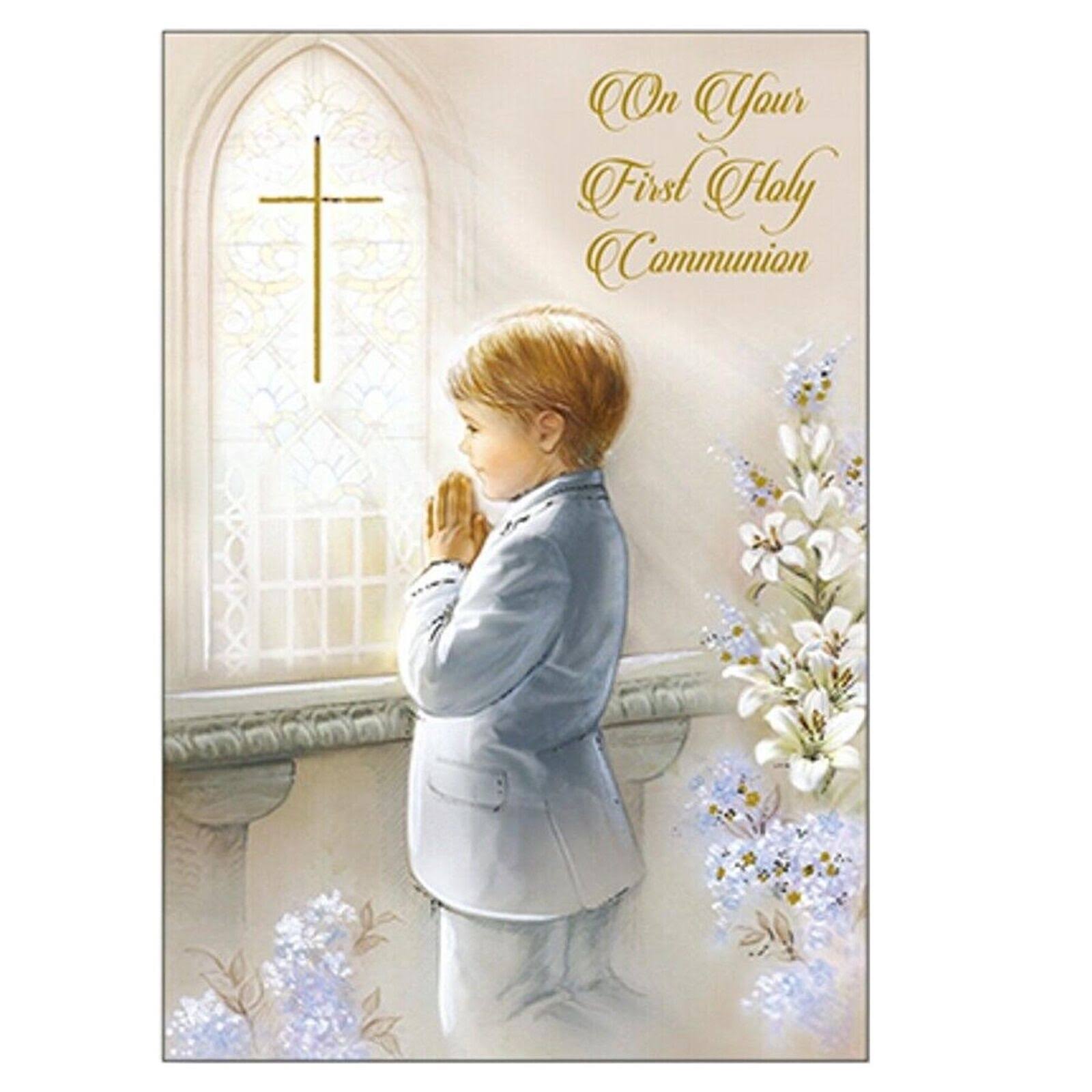 CBC FHC First Holy Communion Wrapping Paper Girls Boys 1st Holy Communion Religious Wrapping Paper Gifts Girls Boys