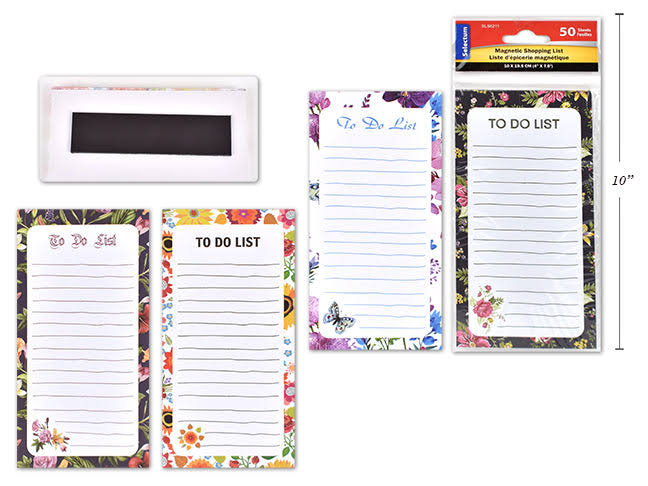 Carton of 12 Magnetic to Do List Shopping List
