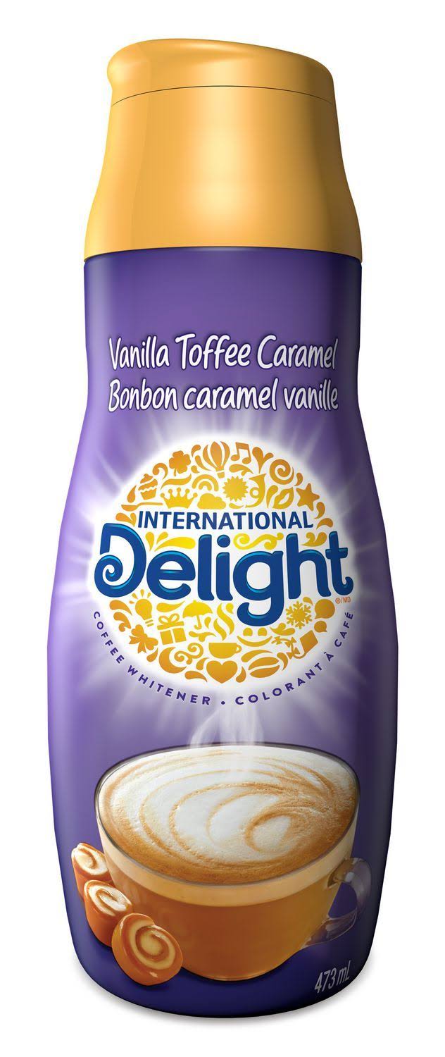 Balieys/International Delight International Delight Vanilla Toffee Caramel Coffee Creamer 6 x 473ml Bottles
