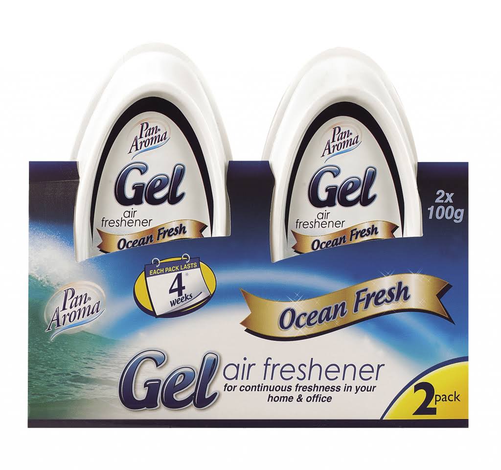 Pan Aroma Gel Air Fresheners - Ocean fresh, 2 Pack