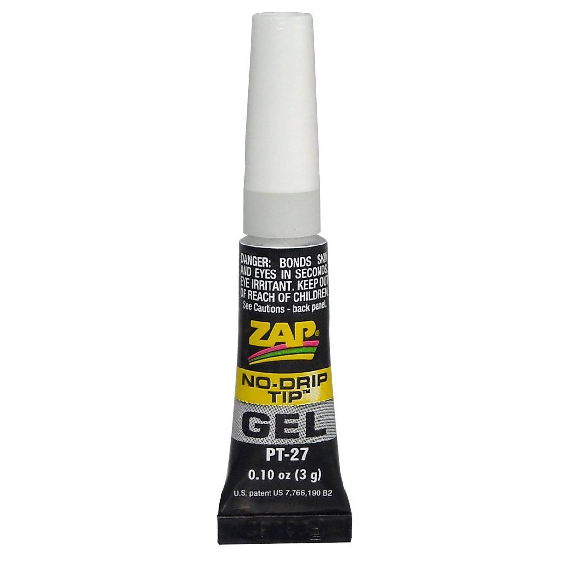 Pacer Technology PT27 Zap Gel Tube Adhesives - 3g