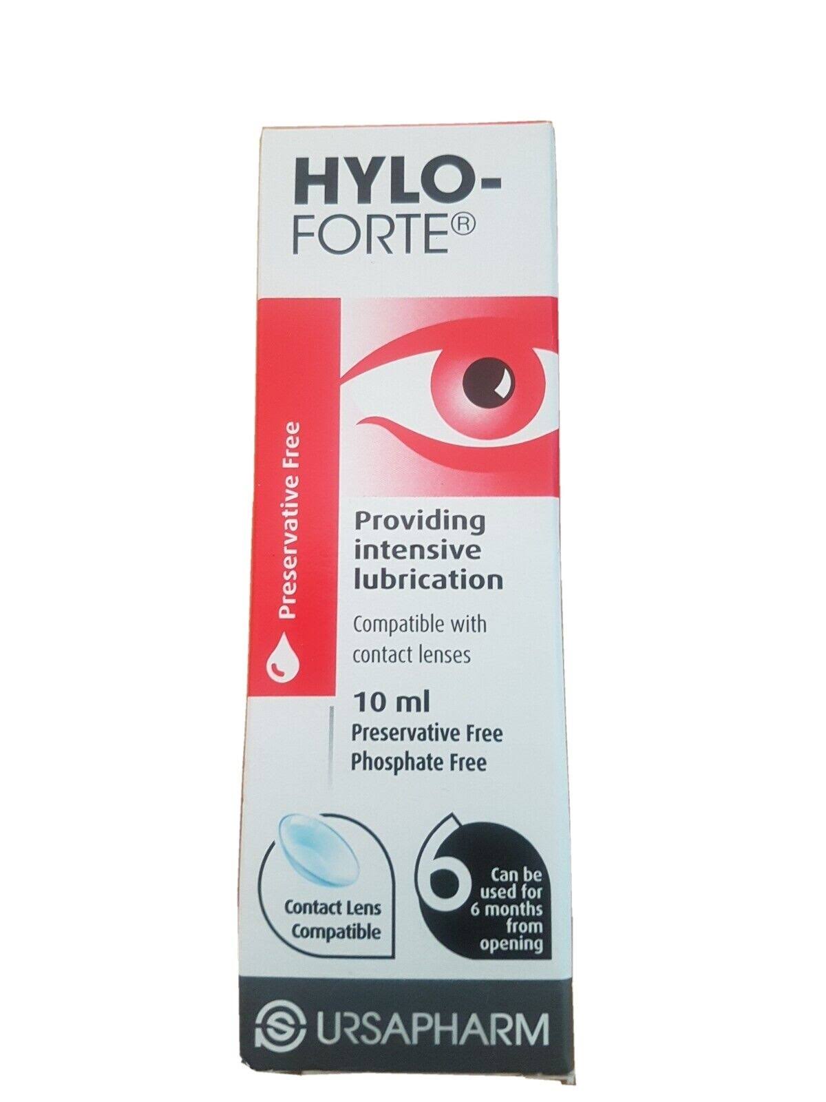 Hylo-forte Lubricating Eye Drops - 10ml