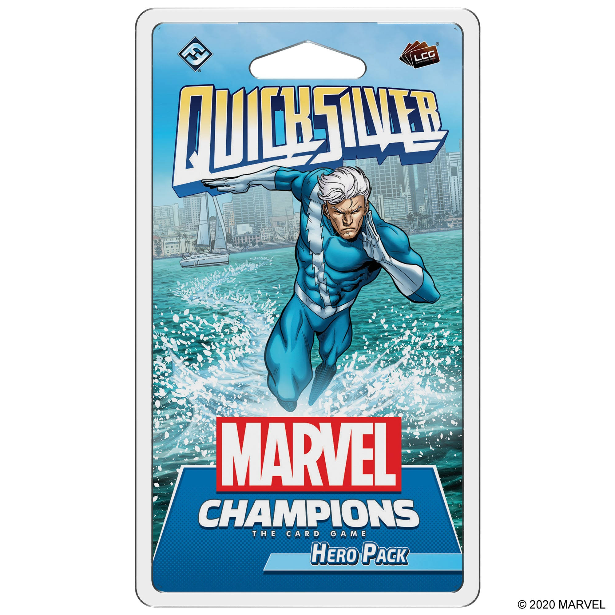 Fantasy Flight Games Marvel Champions: Quicksilver Hero Pack
