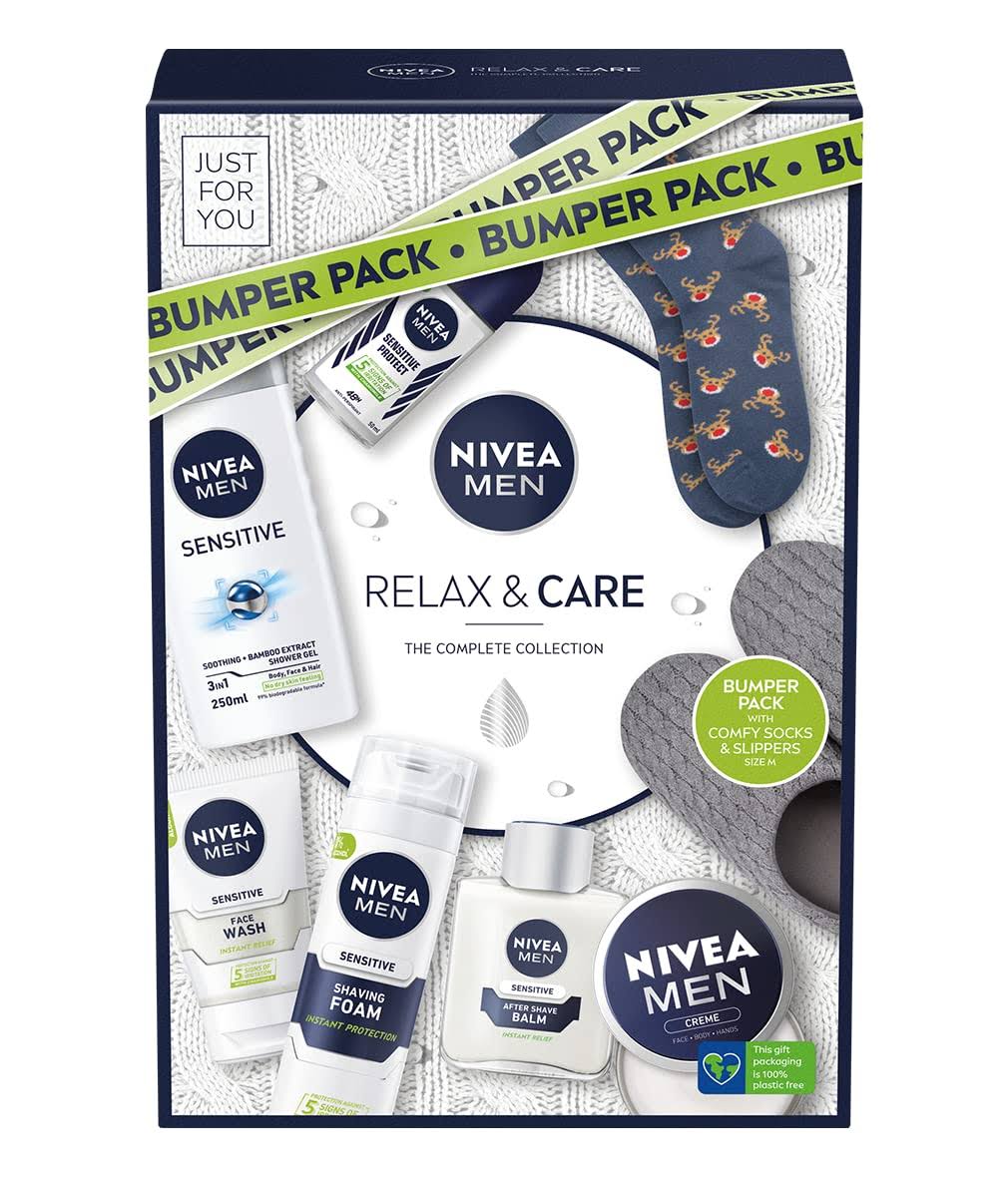 Nivea Men Relax Care Gift Set 8 Pieces
