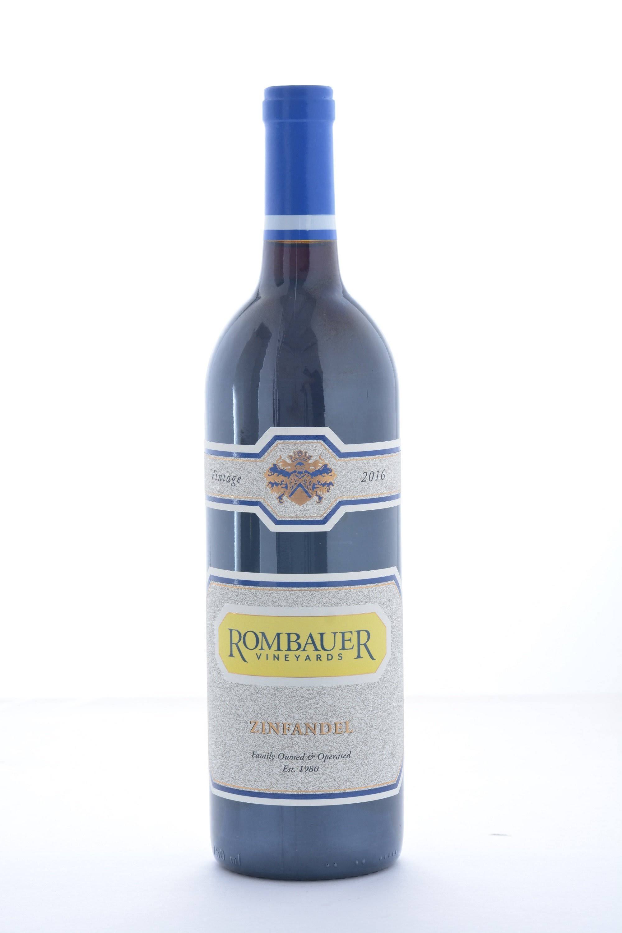 Rombauer Zinfandel, Rombauer Vineyards, Napa, California, 2011 - 750 ml