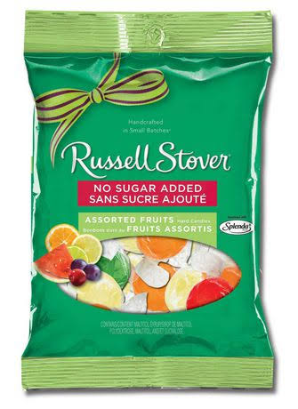 Russell Stover No Sugar Added Assorted Fruit Candy