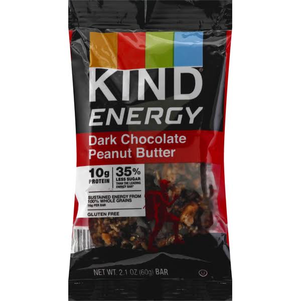 Kind Energy Bar, Dark Chocolate Peanut Butter - 2.1 oz