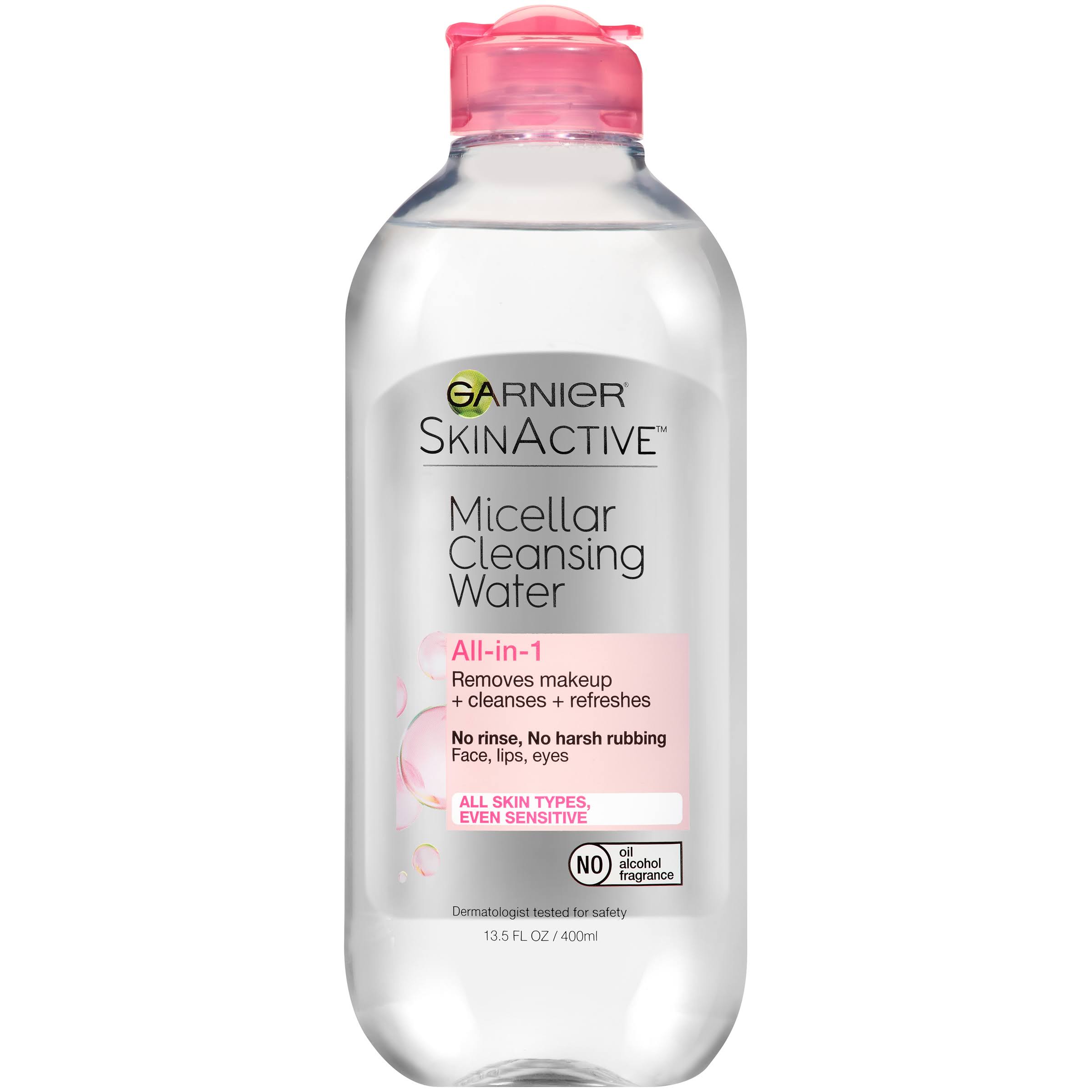 Garnier Skin Active Micellar Cleansing Water All In 1 Cleanser And Makeup Remover - 13.5 fl oz