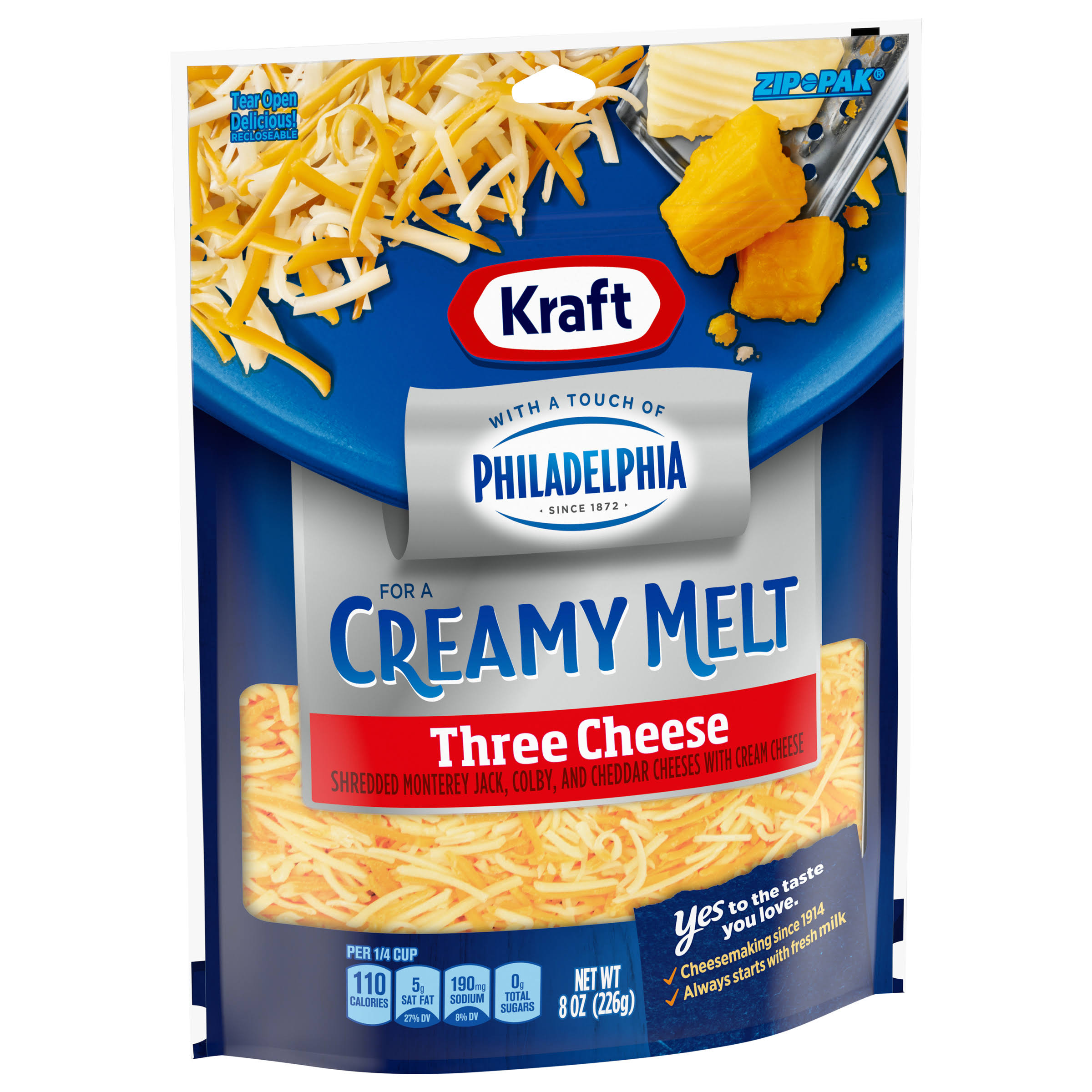 Kraft Three Cheese - 8oz