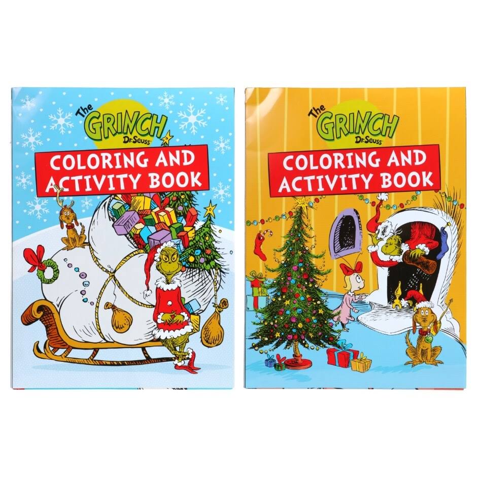 Case of The Grinch Coloring & Activity Books (24 Units)