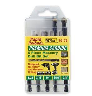 Ivy Classic 10179 Rapid Reload Masonry Drill - Multiple Sizes