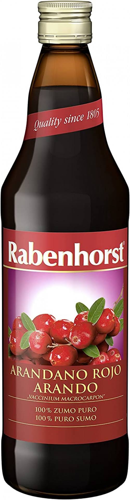 Rabenhorst Cranberry Juice - 750ml