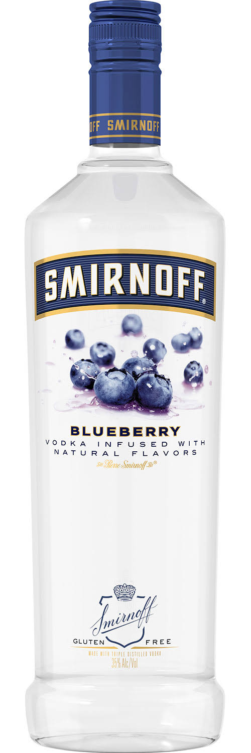 Smirnoff Blueberry Twist Vodka - 1L