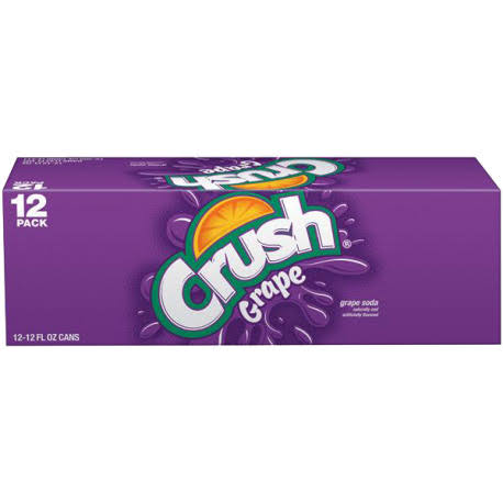 Crush Grape Soda 12-Pack