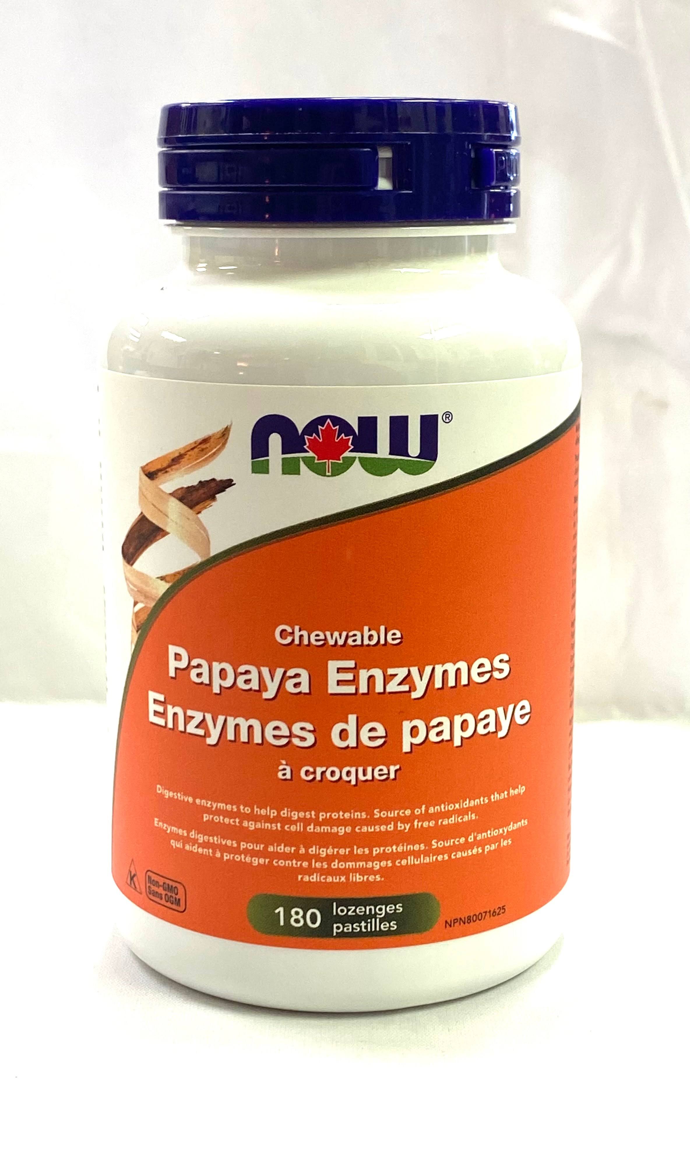 Papaya Enzyme Digestive Support Supplement - 180ct