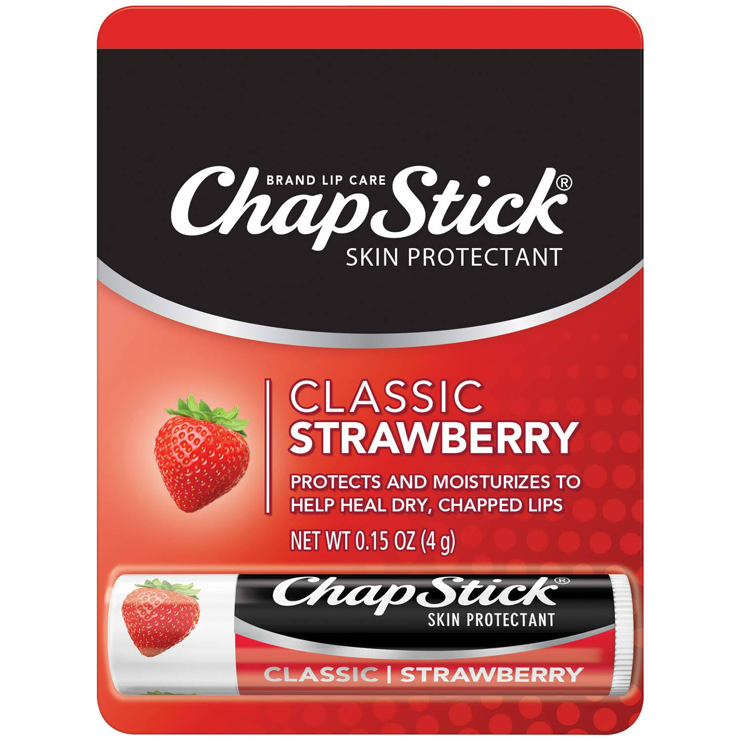 Chapstick Lip Care Flavored Balm - Strawberry