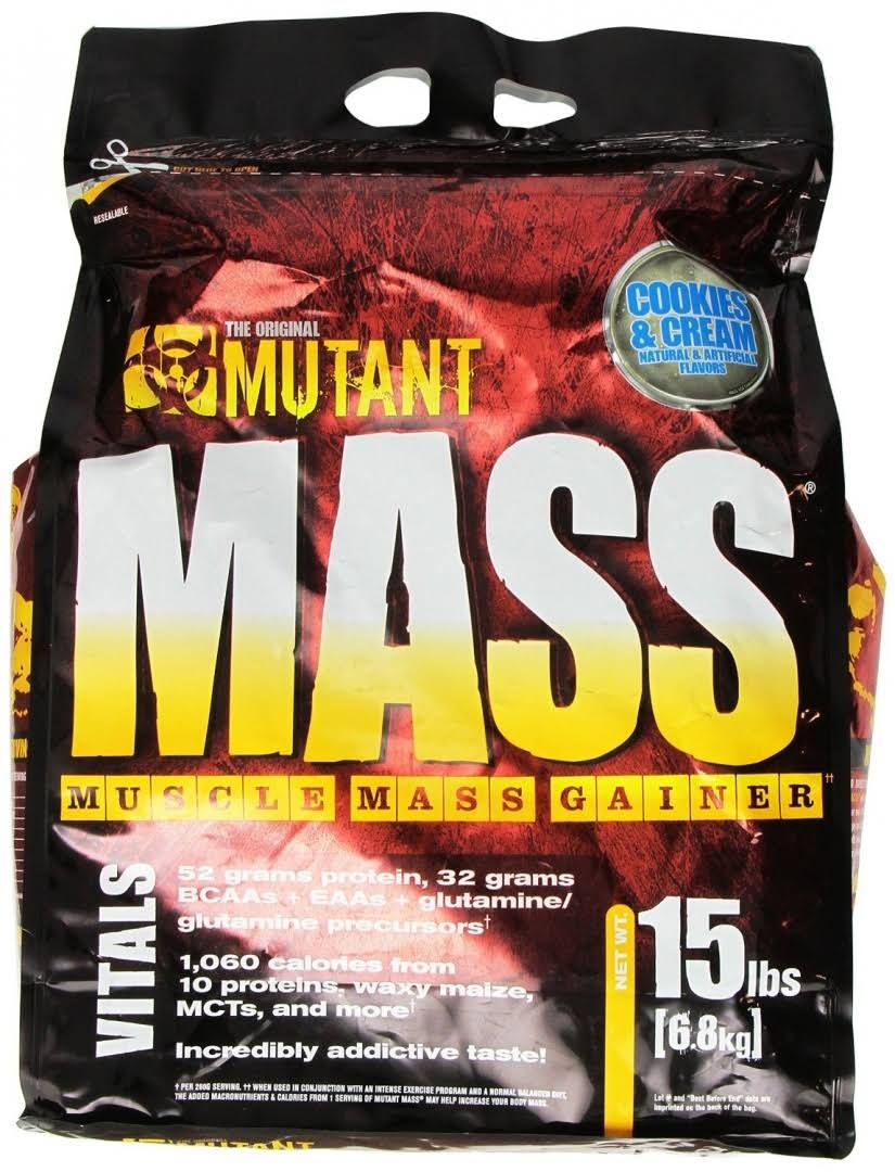 Mutant Mass Muscle Gainer - Cookies & Cream