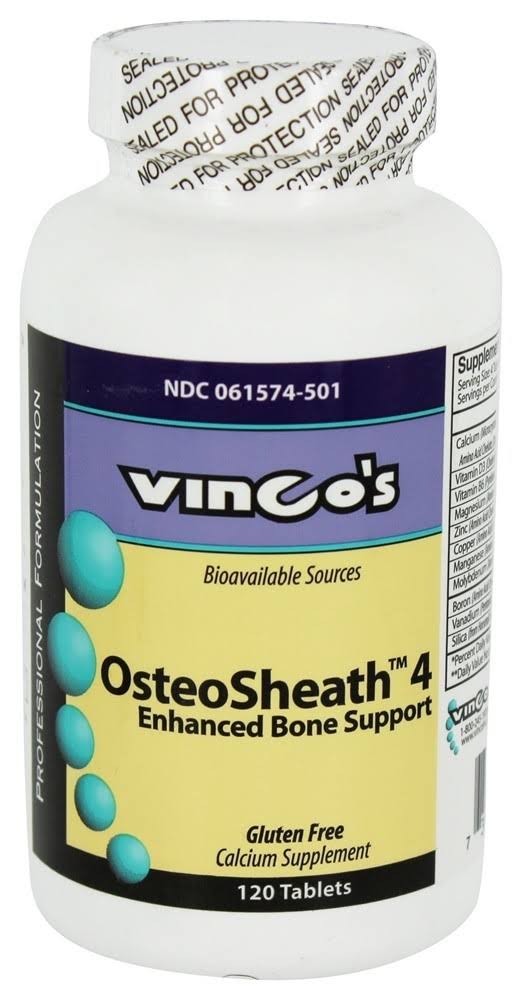 Vinco's OsteoSheath4 Supplement - 120 Tablets