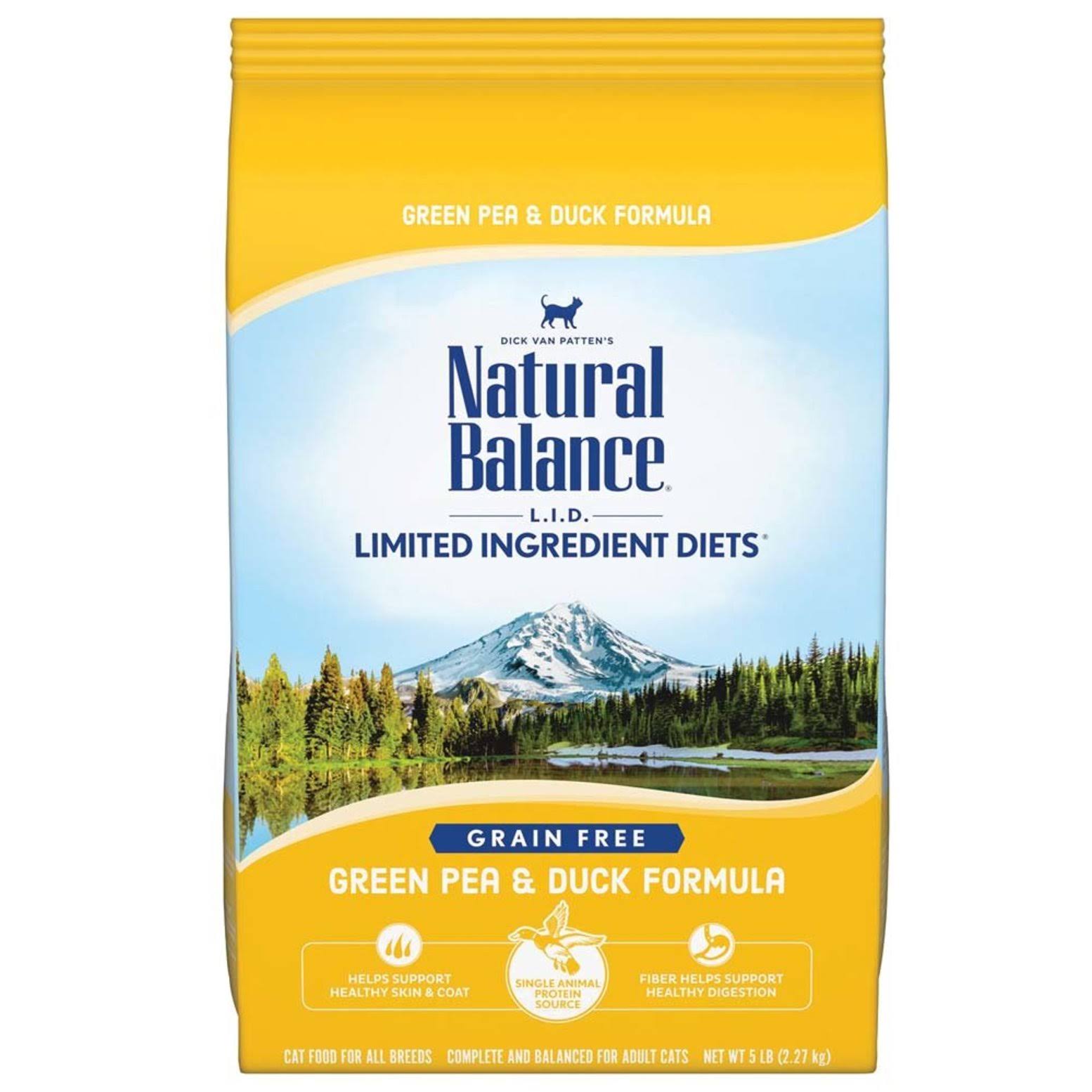 Natural Balance Cat Food - Green Pea and Duck