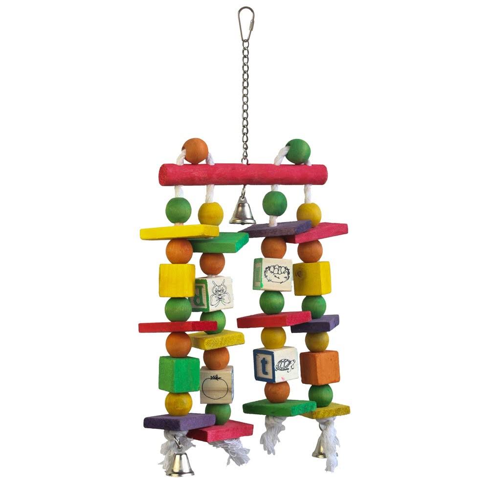 A&E Cage Hb01438 6.5 x 18 in. ABCs & 123s Bird Toy