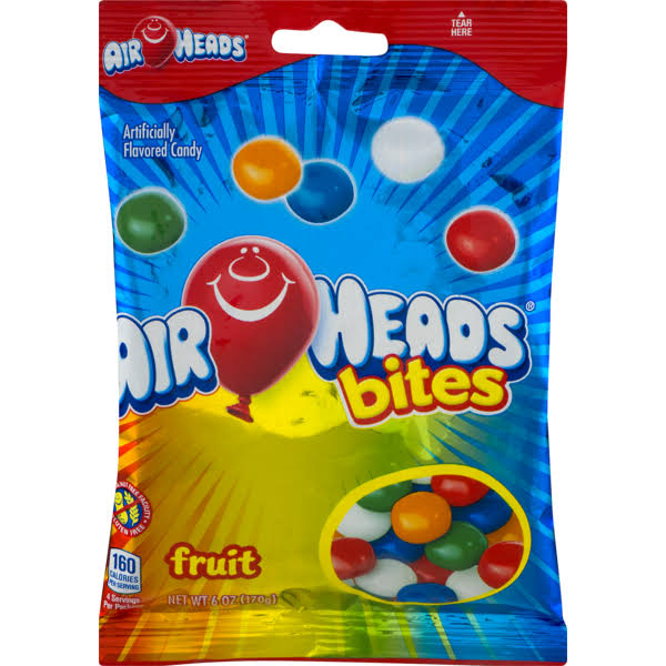 Airheads Candy, Bites, Fruit - 6 oz