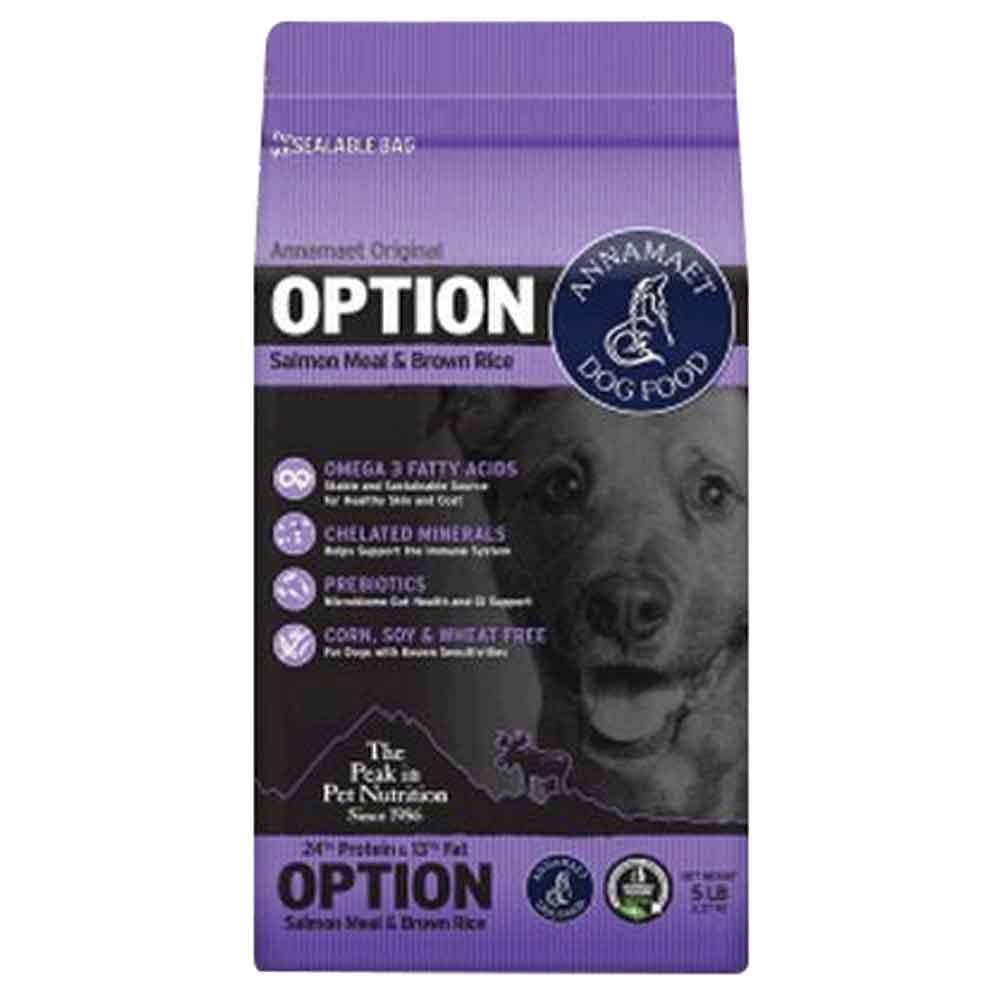 Annamaet Option Formula Dry Dog Food - 5lb