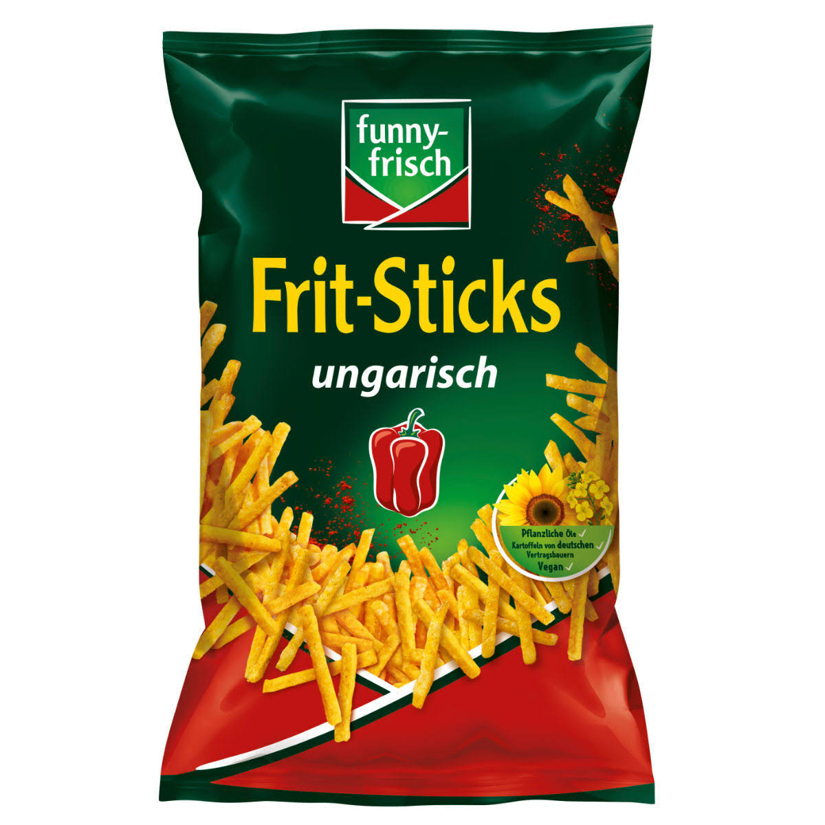 Funny Frisch Frit Sticks Hungarian Paprika Knusprig Frisch 100g