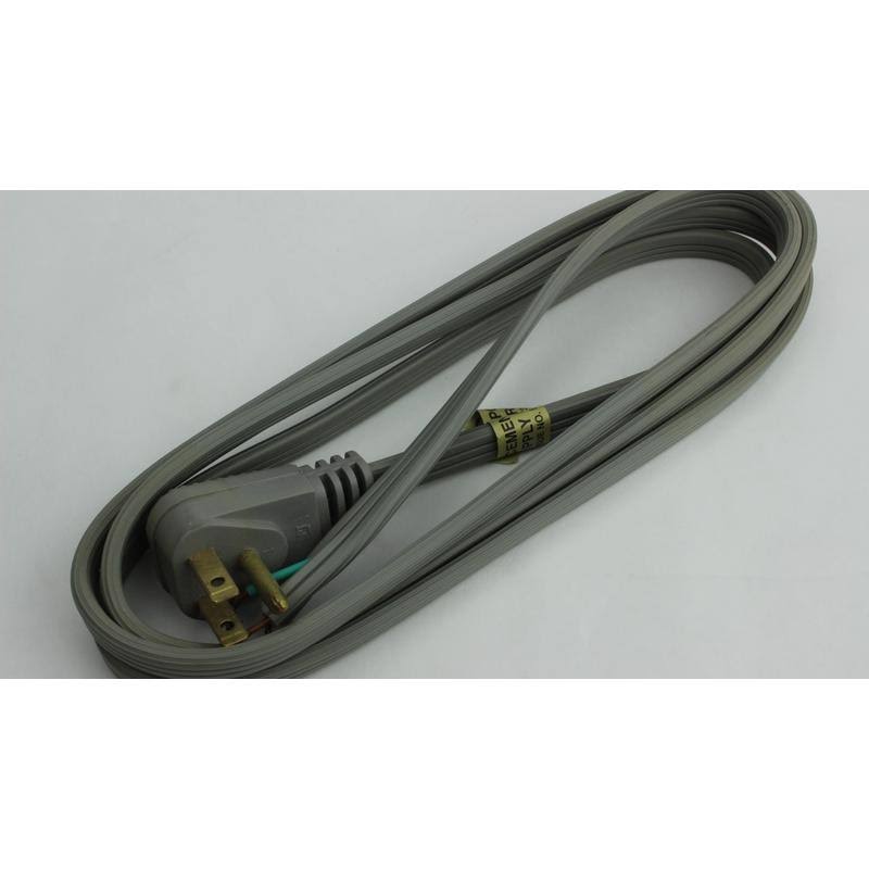 Master 09726ME Power Supply Replacement Cord - Gray, 6'