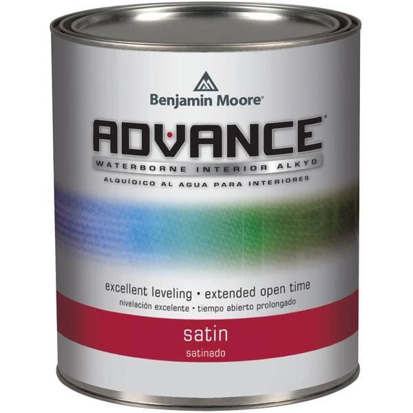 Benjamin Moore Advance Waterborne Satin Base - 1 qt - Interior Paint