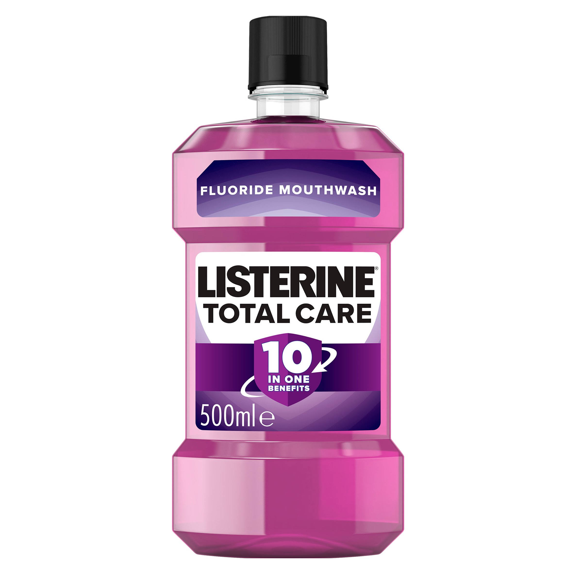 Listerine Total Care Clean Mint Antibacterial Mouthwash - 500ml