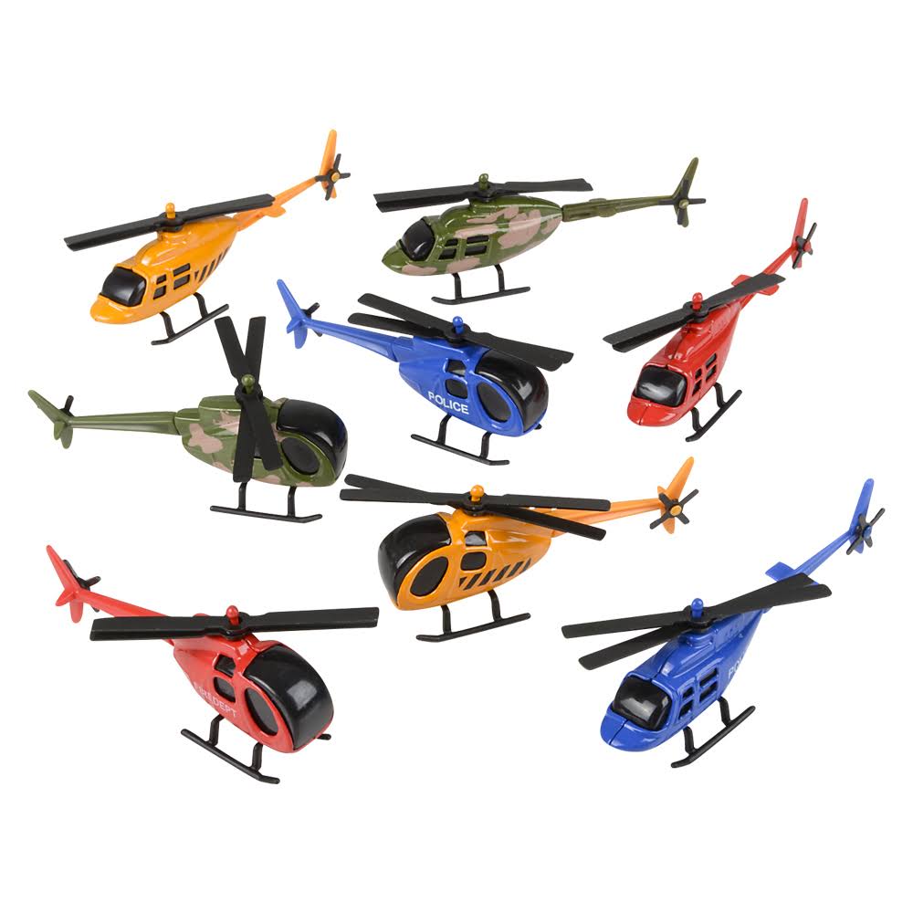 3.5" Die-Cast Helicopter Assortment