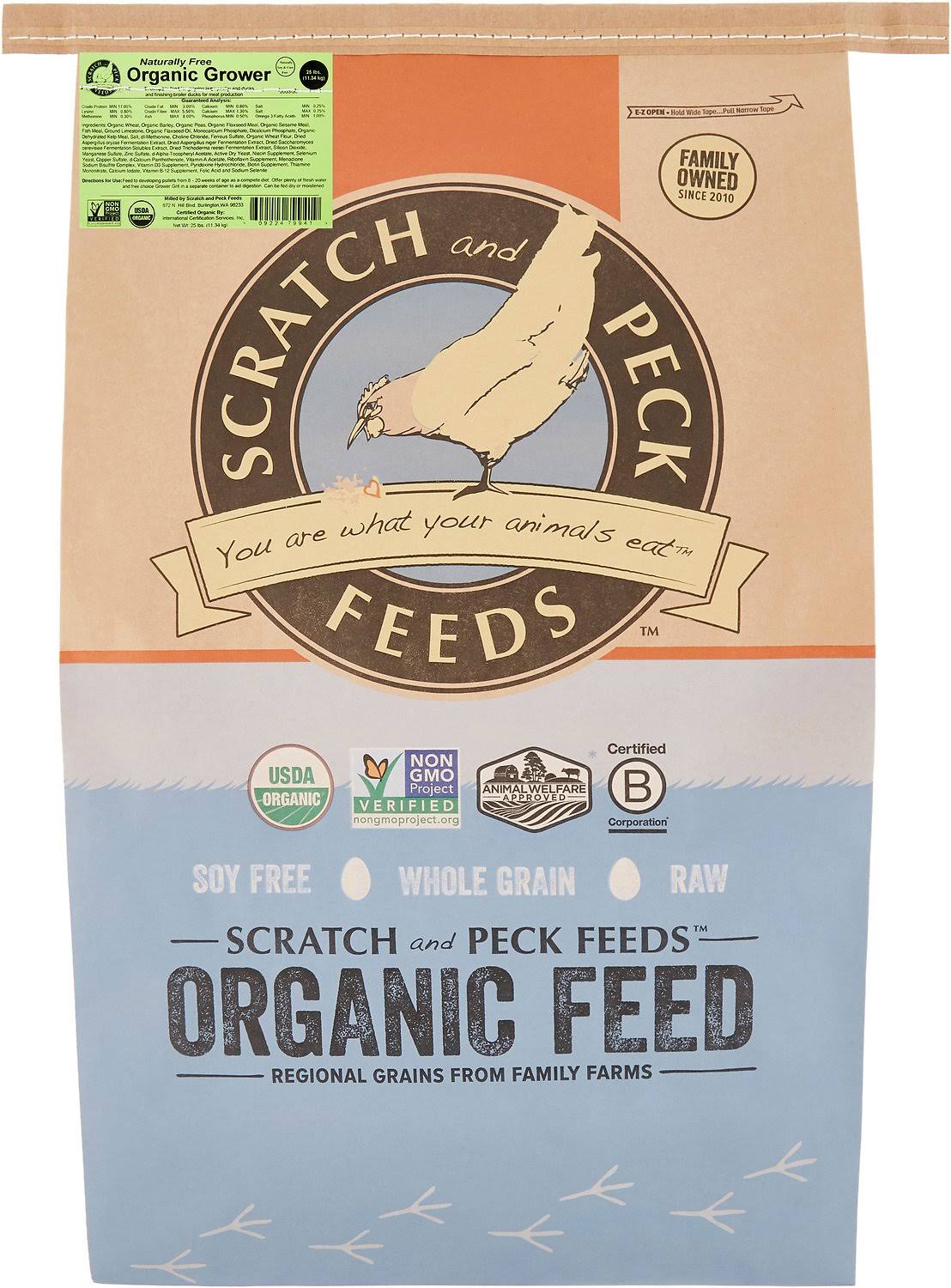 Naturally Free Layer Chicken Feed - 25lbs